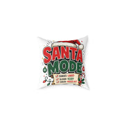 Christmas Santa Mode Holiday Throw Pillow – Festive Christmas Decorative Cushion