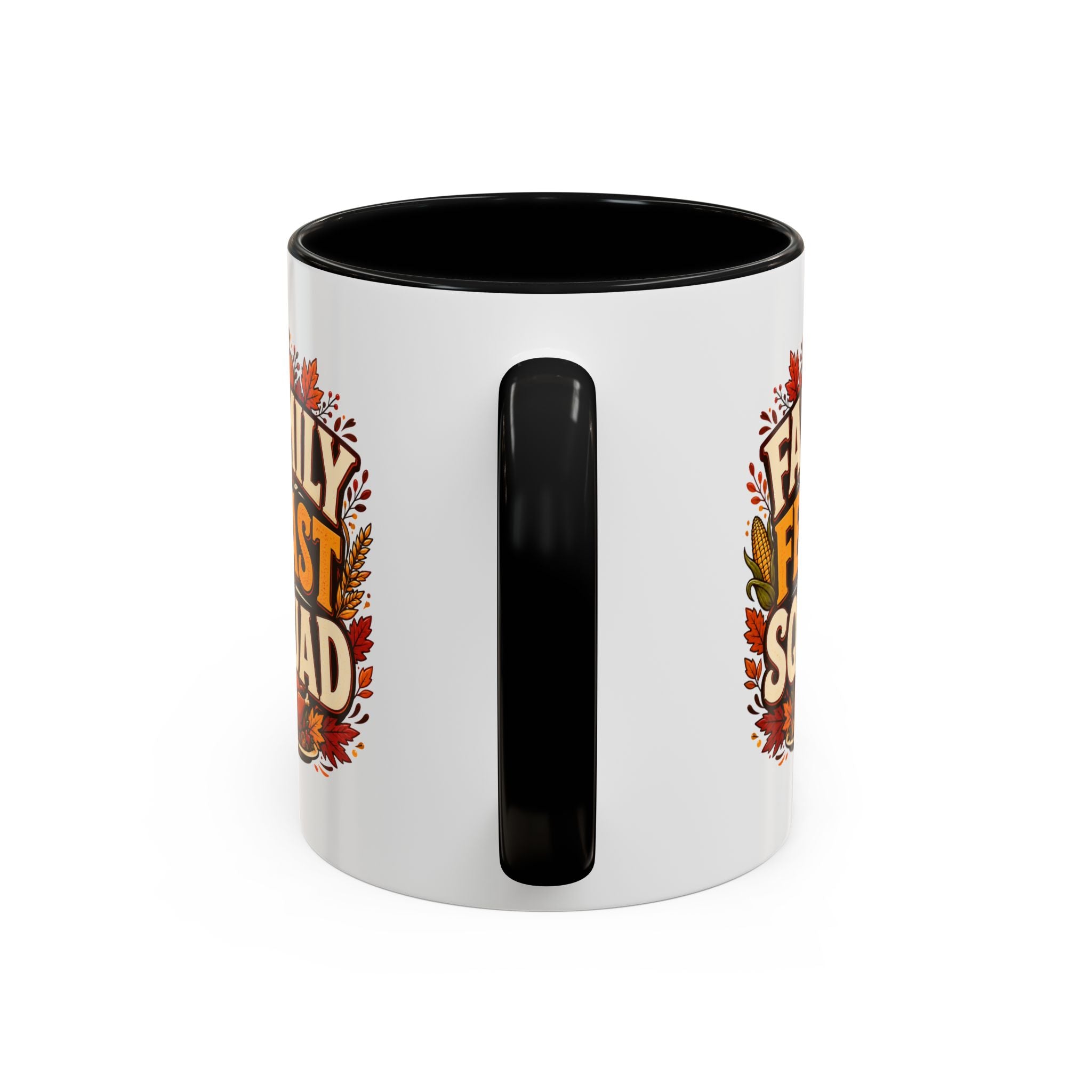 Thanksgiving Mug Family Feast Squad Coffee Mug — Thanksgiving Fall Holiday Accent Mug