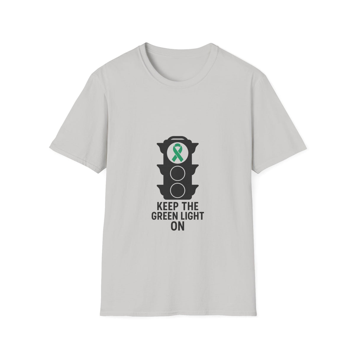 Keep the Green Light On T-Shirt – Mental Health Awareness Traffic Light Tee - Trending Now - October 2026