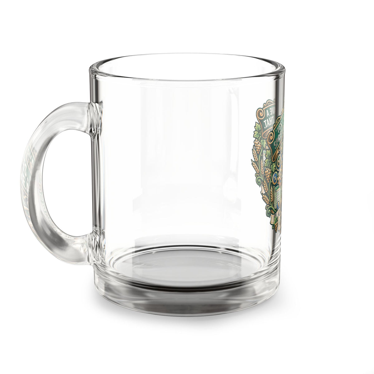 Virgo Glass Mug — “Yes, I Actually Have a Spreadsheet for That” 10oz