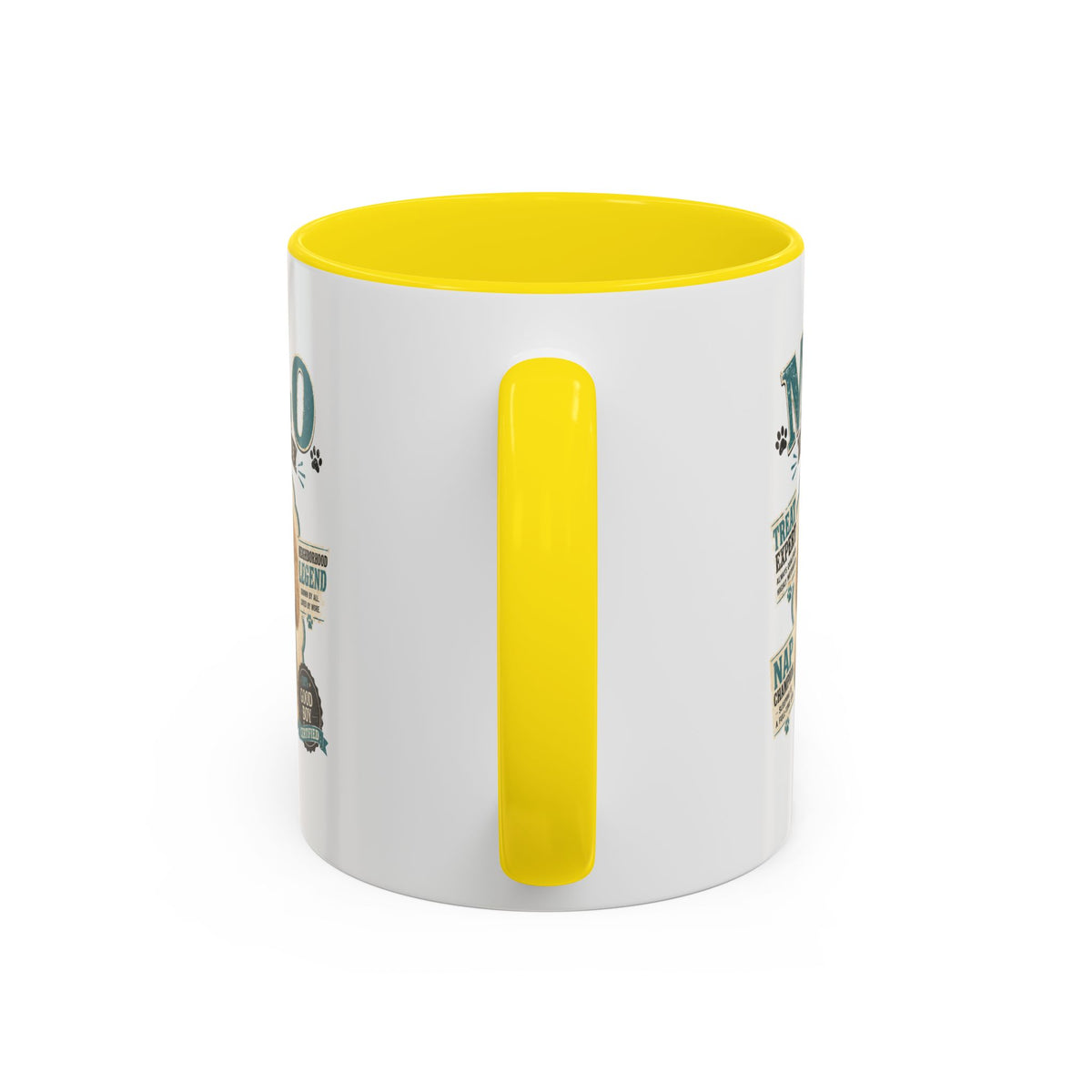 Milo Bailey Dog Dad Mom Personalized Dog Mug — "Milo The Good Boy" Accent Coffee Mug