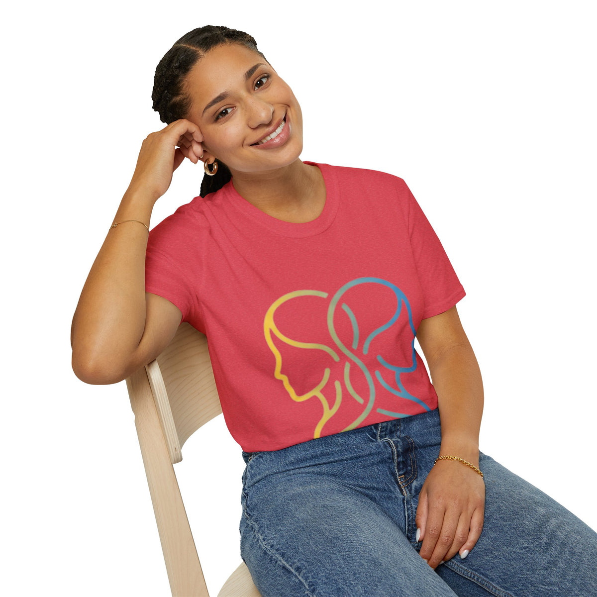 Gemini Zodiac Unisex Softstyle T-Shirt