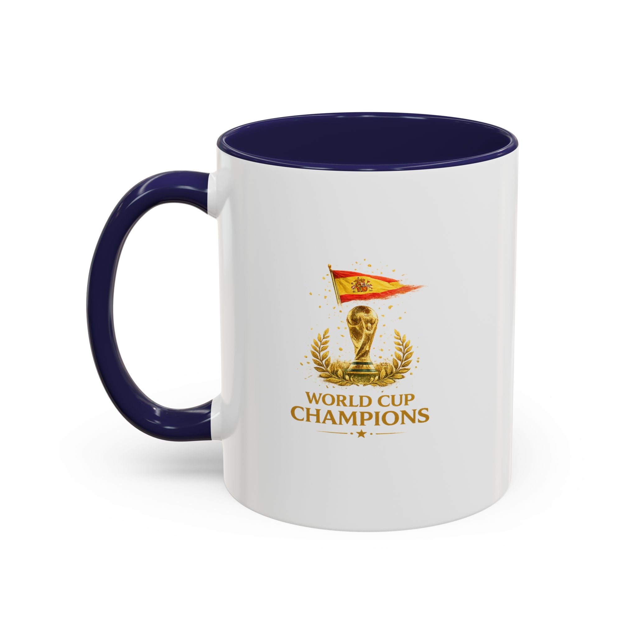 World Cup Champions Coffee Mug – Spanish Flag Accent