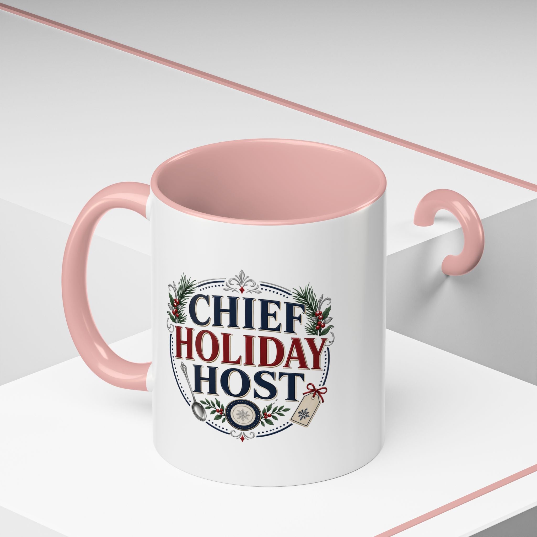 Christmas Chief Holiday Host Coffee Mug — Festive Christmas Morning Gift