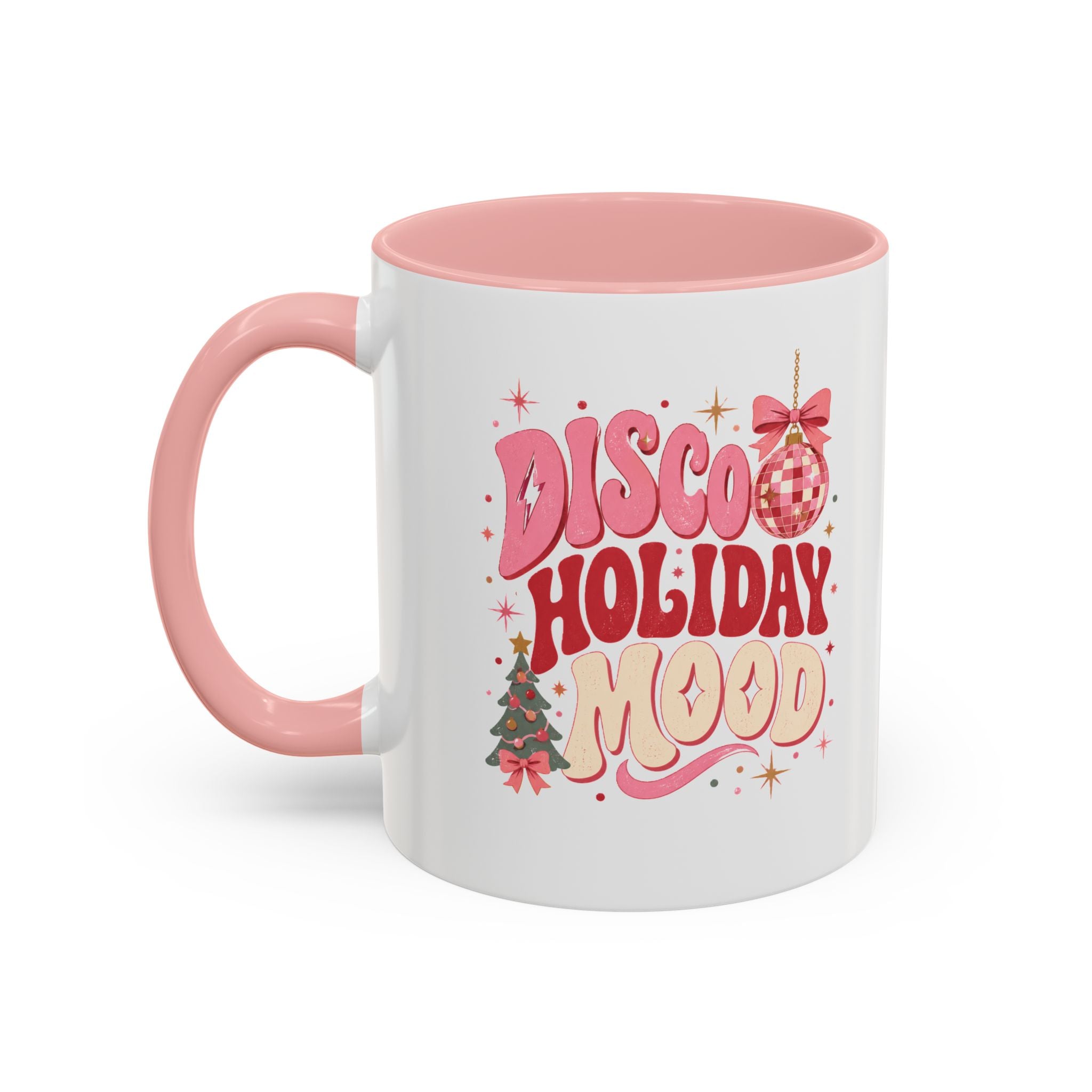 Modern Day Christmas Disco Holiday Mood Coffee Mug