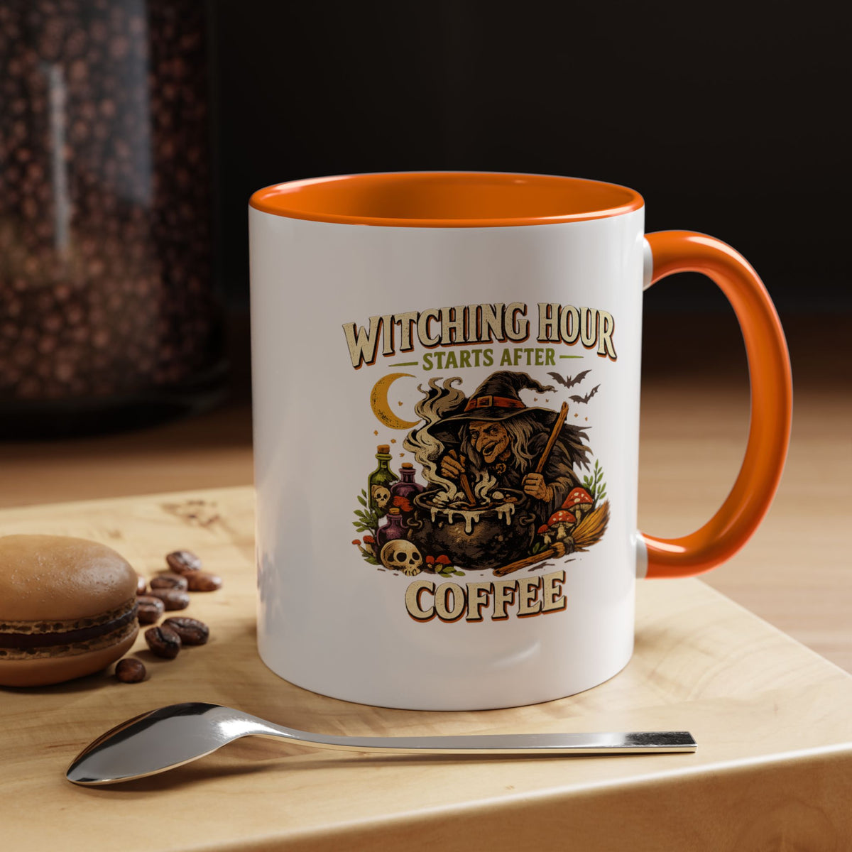 Halloween  Watching Hour Accent Coffee Mug