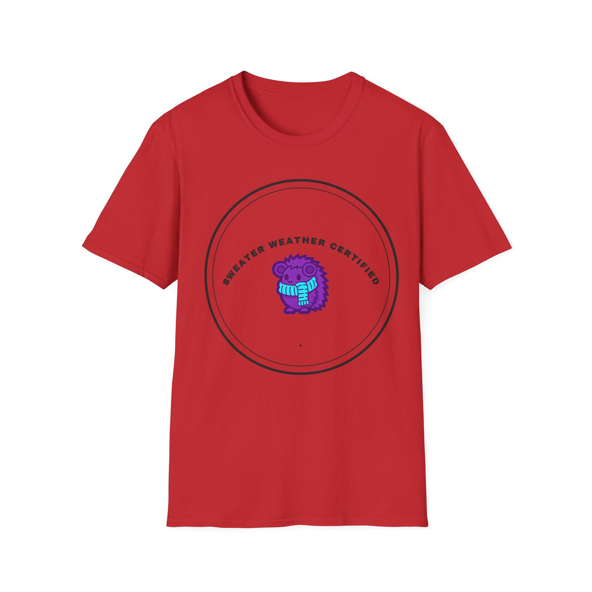 “Water Weather Certified” Graphic T-Shirt — Cute Purple Monster Badge Tee - Trending Now - September 2026