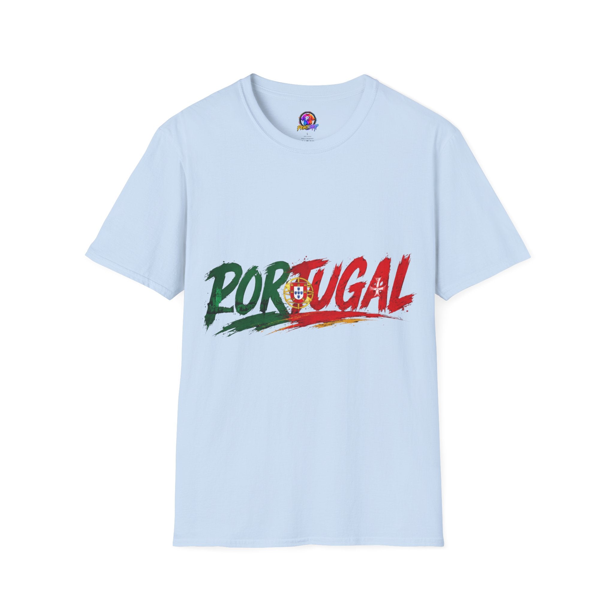 Portugal Flag Script T-Shirt — Portuguese Pride Tee