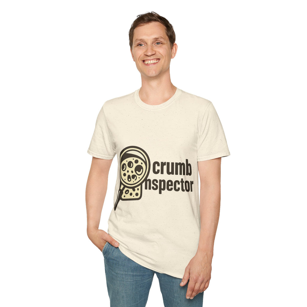 "Crumb Inspector" Funny Sourdough Bread Detective Tee - Cute Artisan Baker Gift White T-Shirt - Trending Now - September 2026