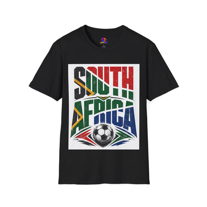 South Africa Soccer T-Shirt — Vintage Flag Football Fan Tee