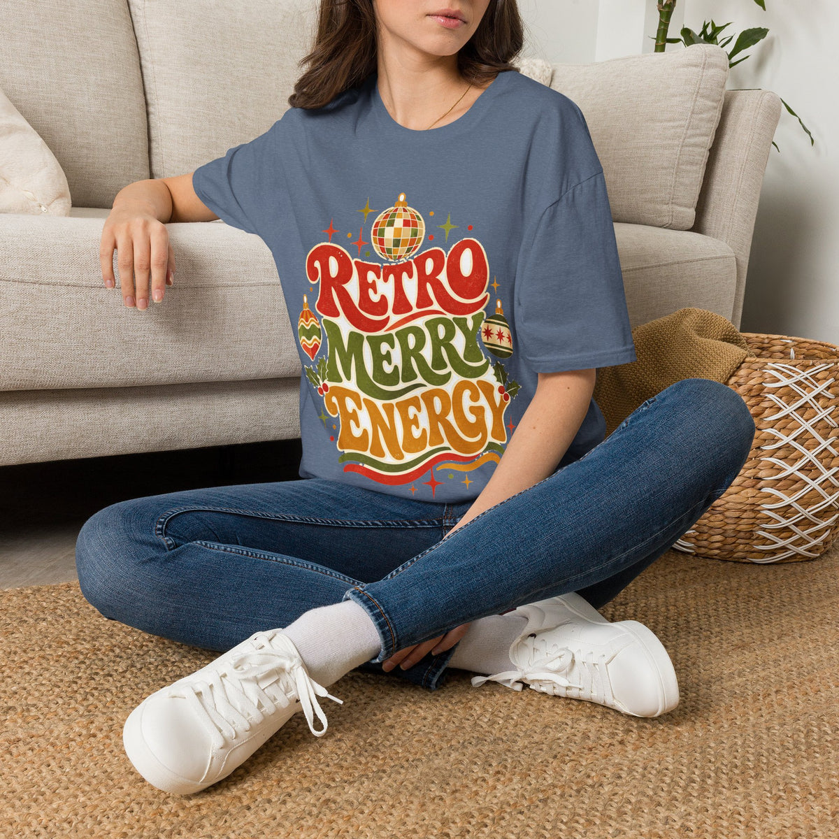 Retro Merry Energy T-Shirt