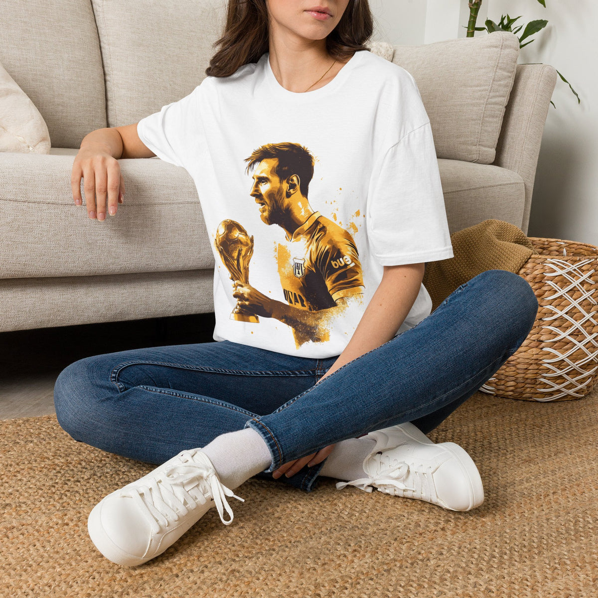 Minimal White T-Shirt — Classic Crewneck Tee
