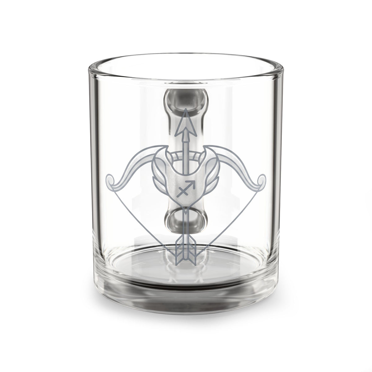 Sagittarius Archer Glass Mug — Zodiac Astrology 10oz