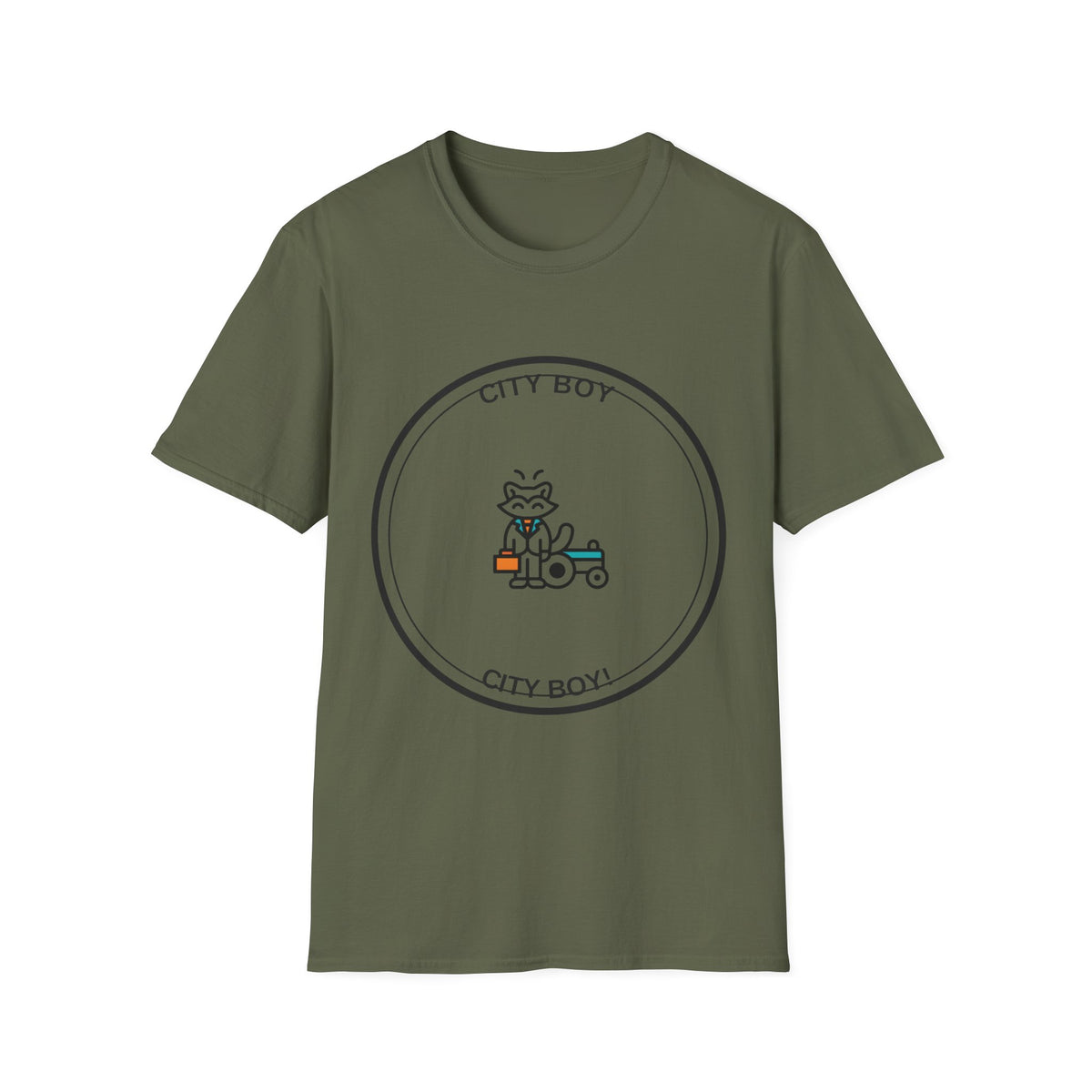 City Boy T-Shirt — Cute Cartoon Scooter Logo Tee - Trending Now - August 2026