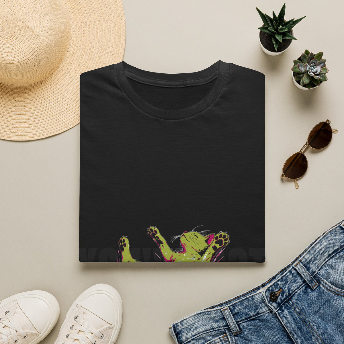 Cute Playful Lion Cub Artistic Sketch White Graphic Tee - Trending Now - September 2026