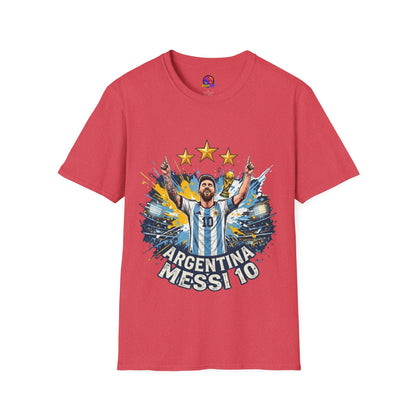 Argentina Messi Soccer T‑Shirt — World Cup Champion Fan Tee