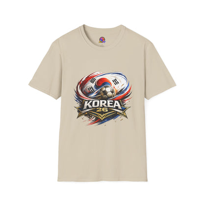 Korea Soccer T‑Shirt — Korea Football Crest Tee