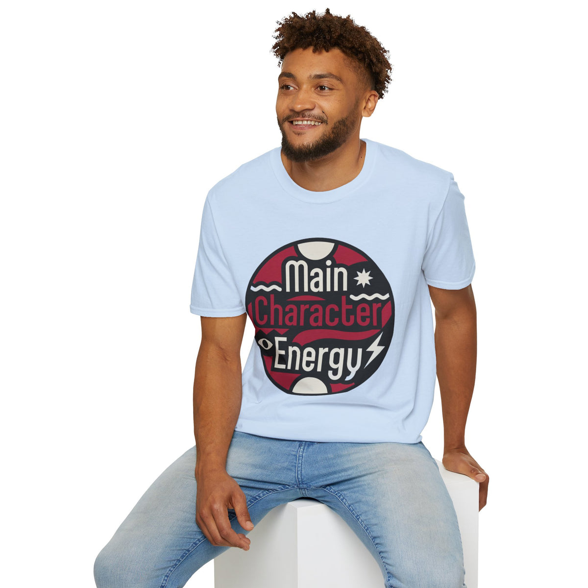 Main Character Energy T-Shirt — Bold Retro Graphic Tee - Trending Now - August 2026