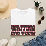 "Waiting For Them Gains" Funny Gym Tee | Red Boxing Gloves Workout T-Shirt - Trending Now - September 2026