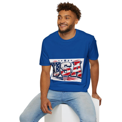 USA Flag Graphic T-Shirt — Patriotic American Pride Tee
