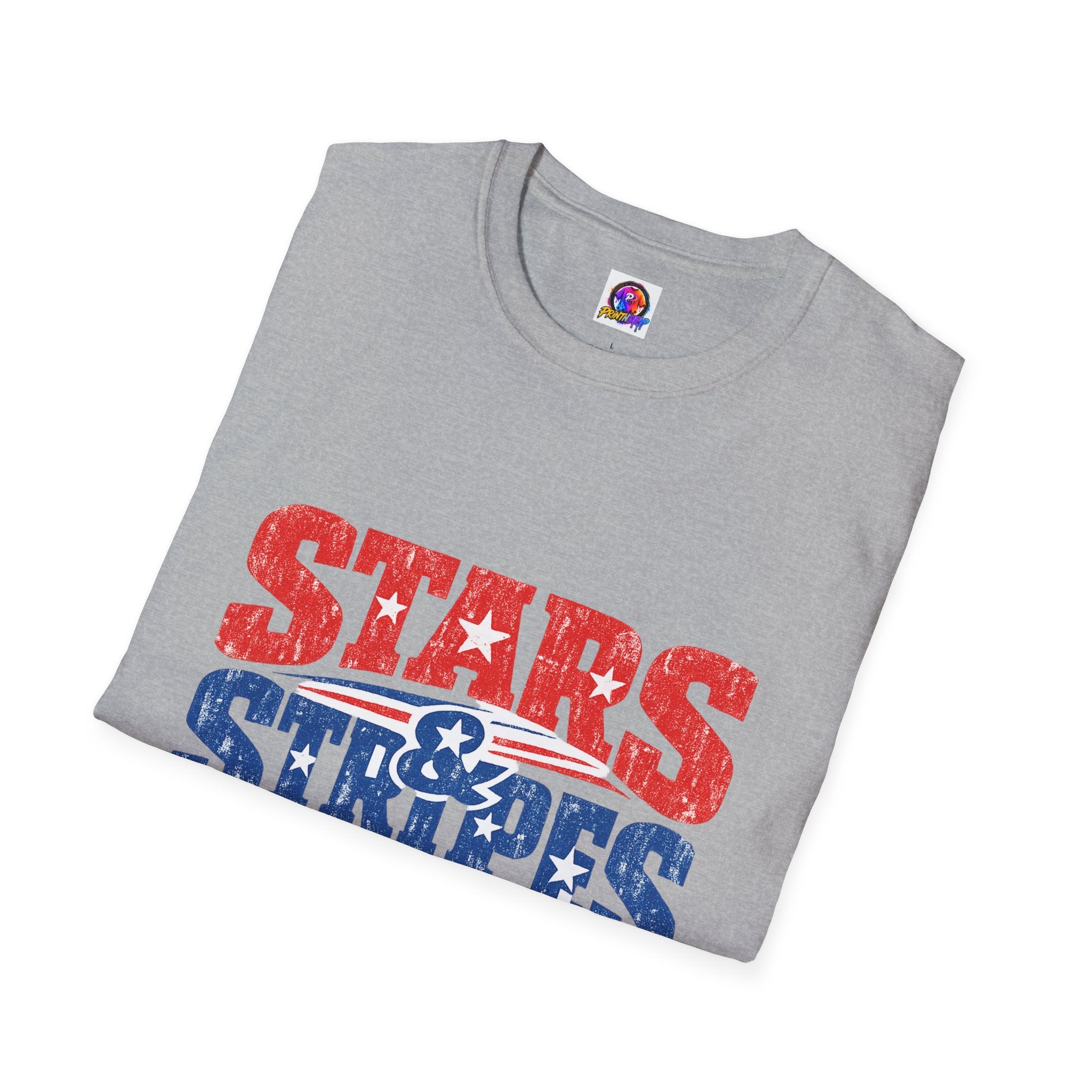 USA Stars & Stripes Forever T-Shirt — Patriotic Red White Blue Graphic Tee