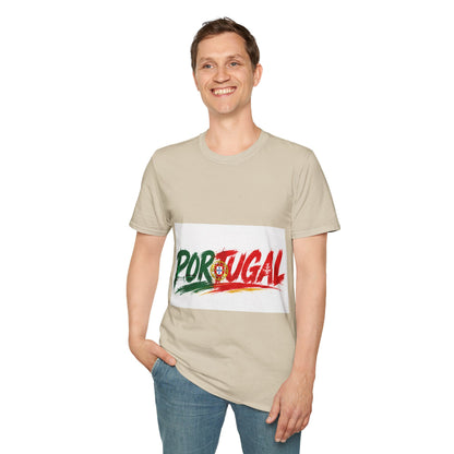 Portugal Flag Script T-Shirt — Portuguese Pride Tee