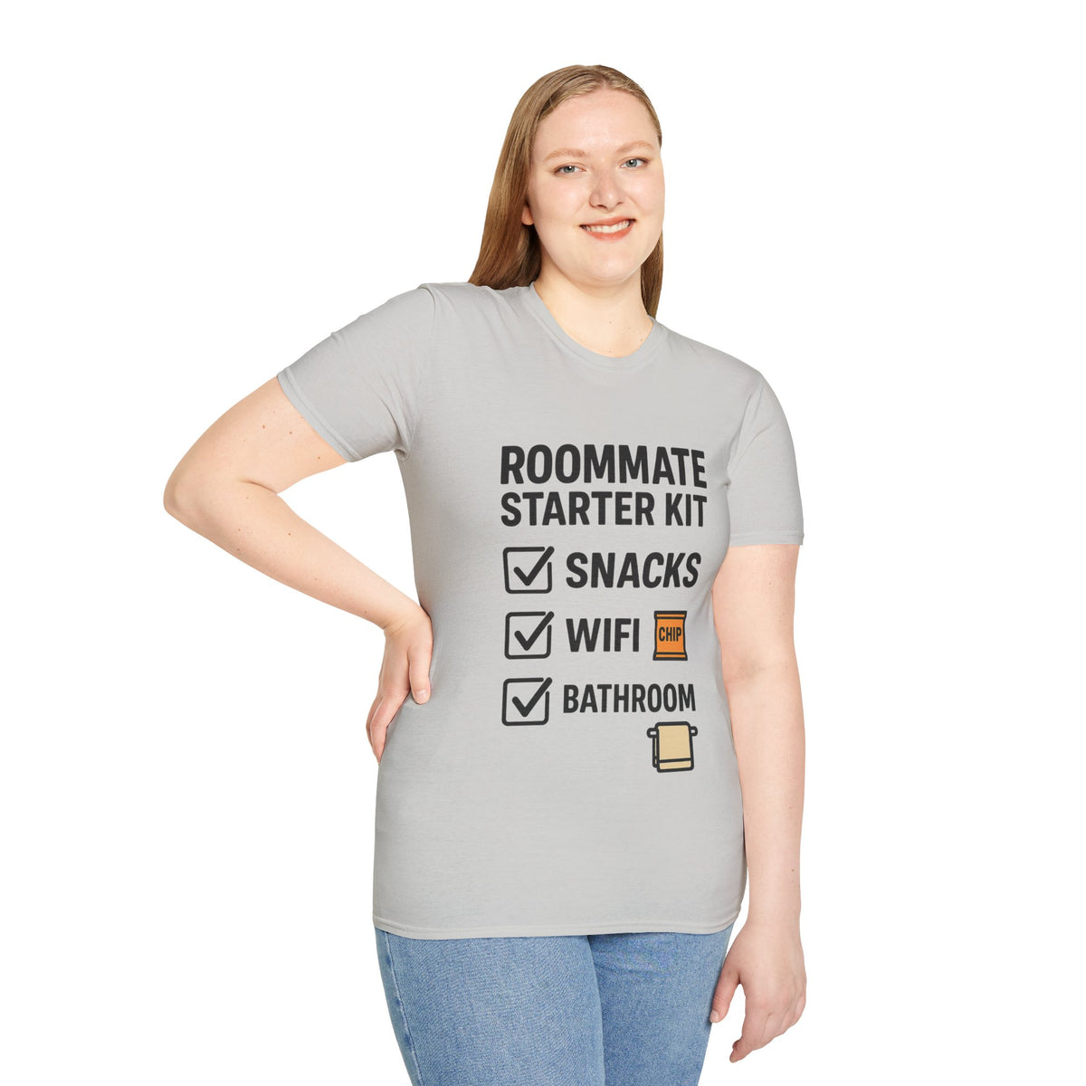 Minimal Black Graphic Tee — Subtle Block Text Design  - Trending Now - August 2026