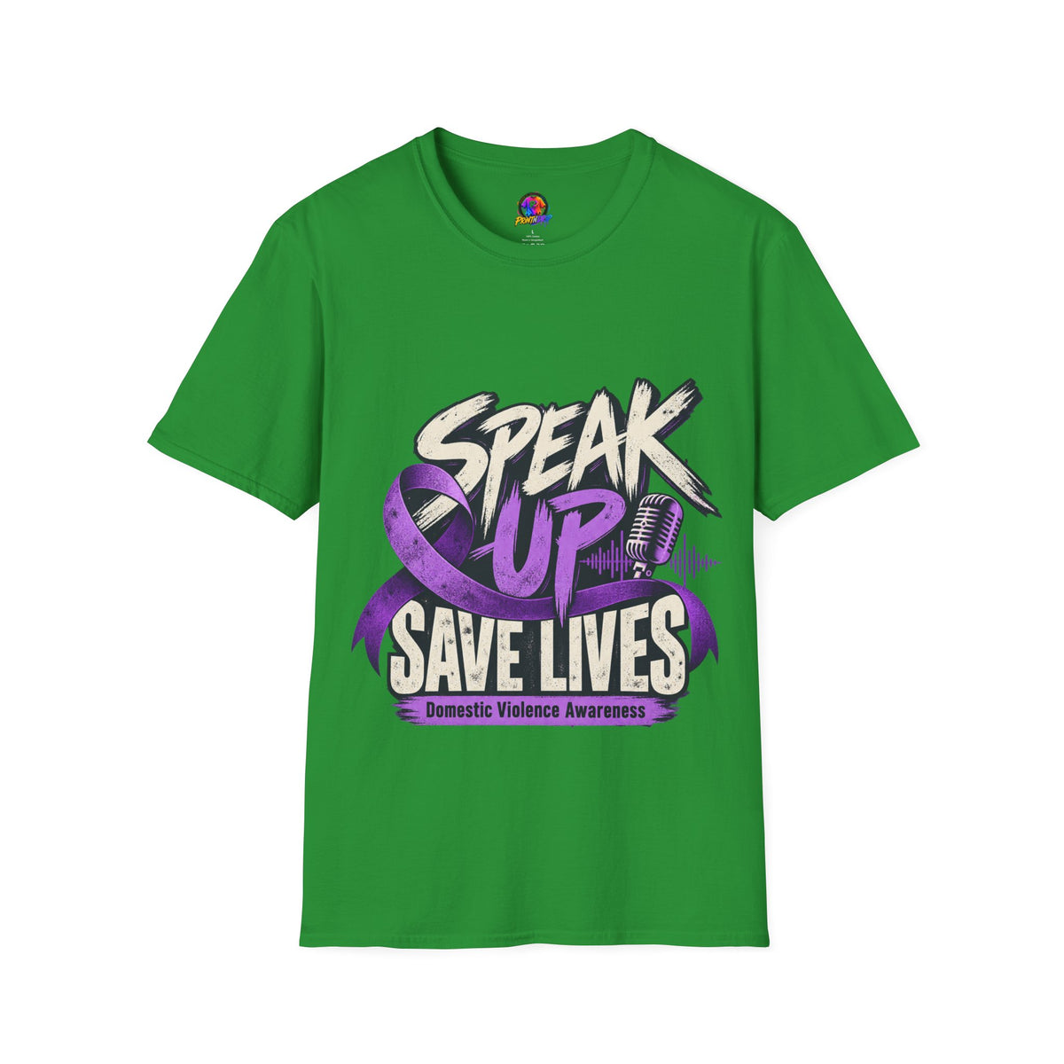 Speak Up Save Lives Domestic Violence Awareness T-Shirt