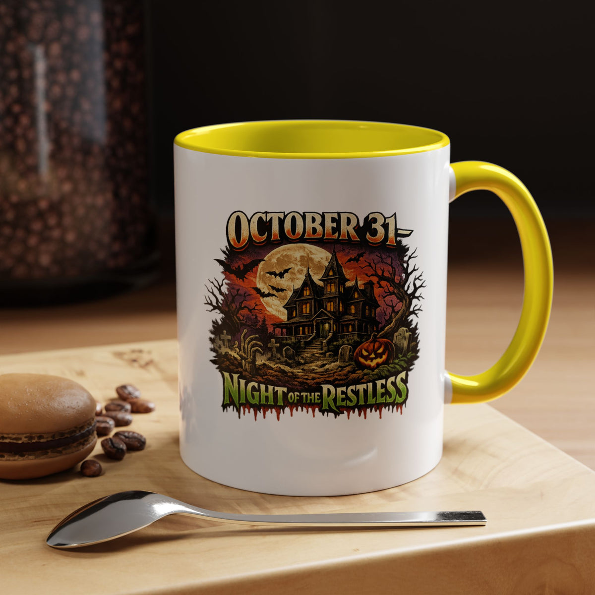 Halloween  October 31 Accent Coffee Mug