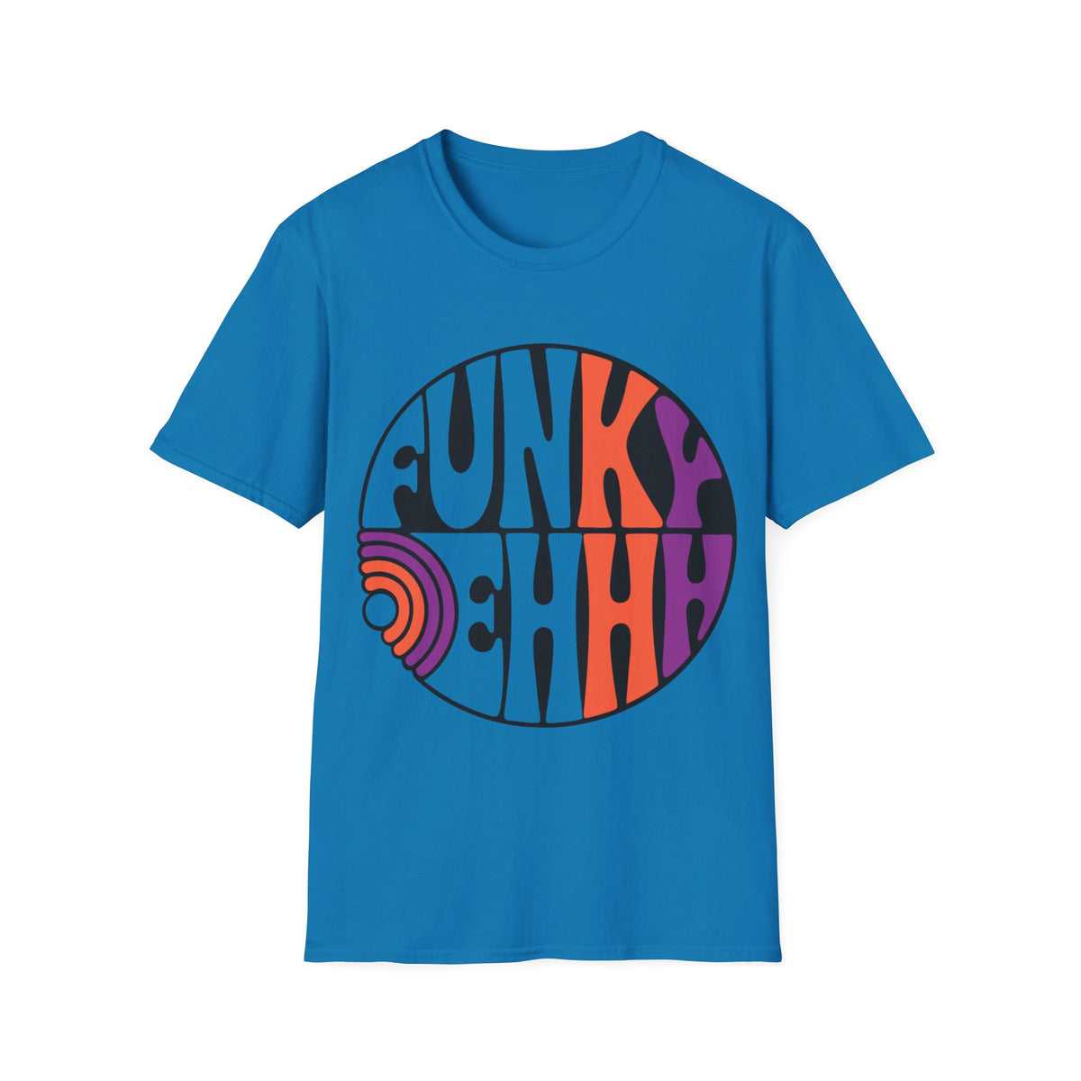 Funk Vibes Graphic T-Shirt — Retro 70s Circle Design - Trending Now - August 2026
