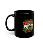 Christmas Photo Survivor Mug – Funny Holiday Photographer Coffee Cup