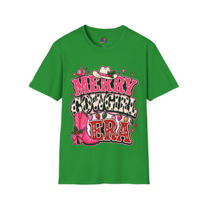Merry Cowgirl Christmas T-Shirt