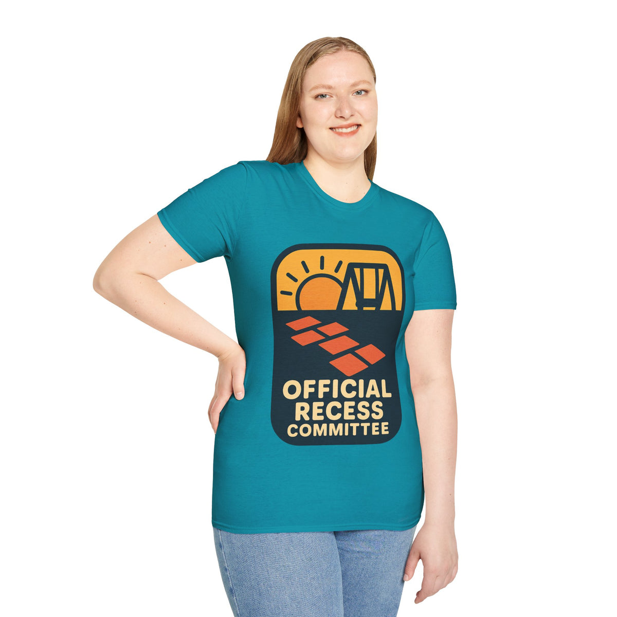 Official Recess Committee T-Shirt – Retro Sunset Camp Graphic Tee - Trending Now - August 2026