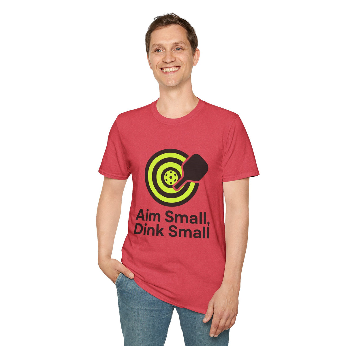 Neon Target Logo T‑Shirt — Minimalist Retro Gamer Graphic Tee - Trending Now - August 2026
