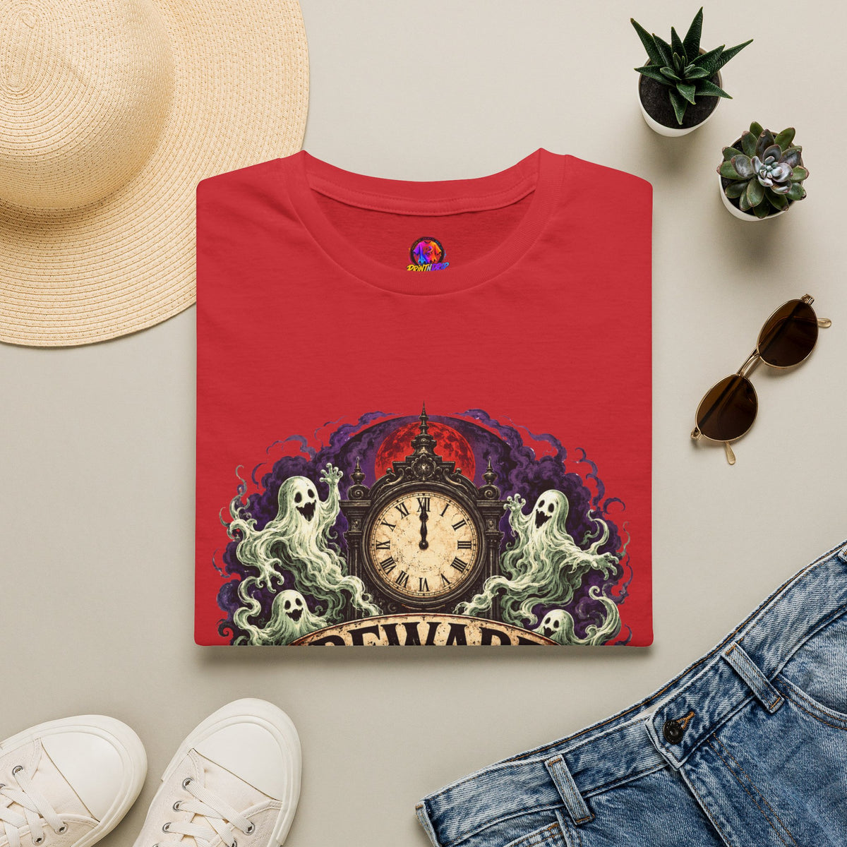 Halloween Beware Of Midnight Unisex Softstyle T-Shirt