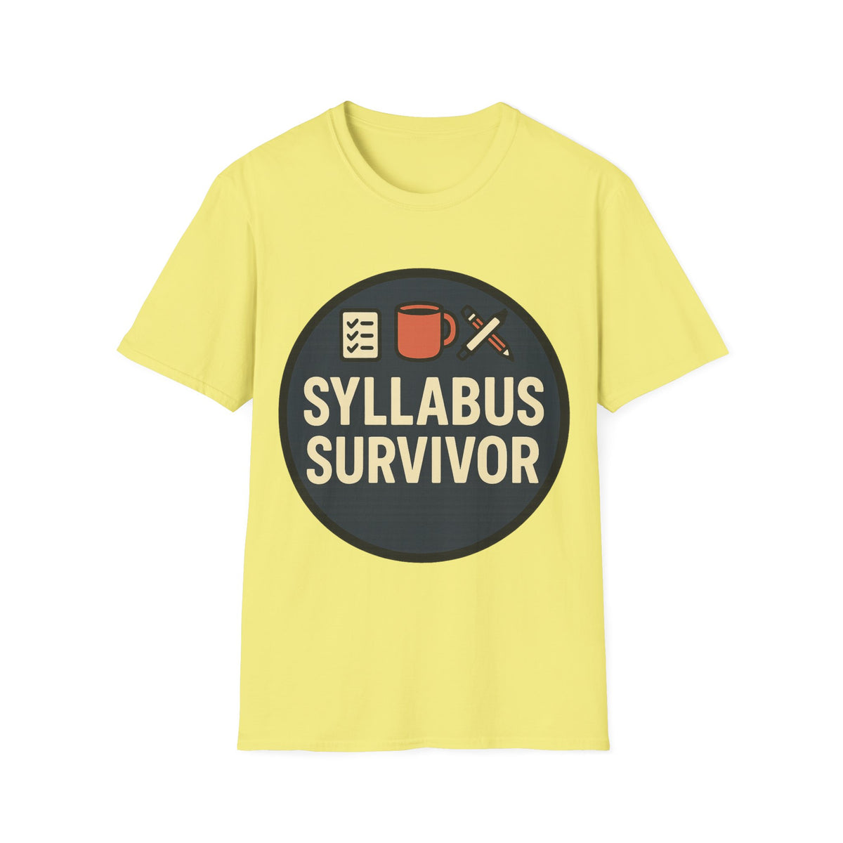 Syllabus Survivor T-Shirt — Funny Teacher/Student Back-to-School Tee - Trending Now - August 2026