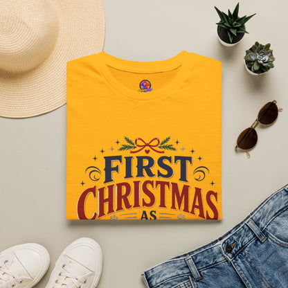T-Shirt — "First Christmas as Pet Parents" Holiday Tee