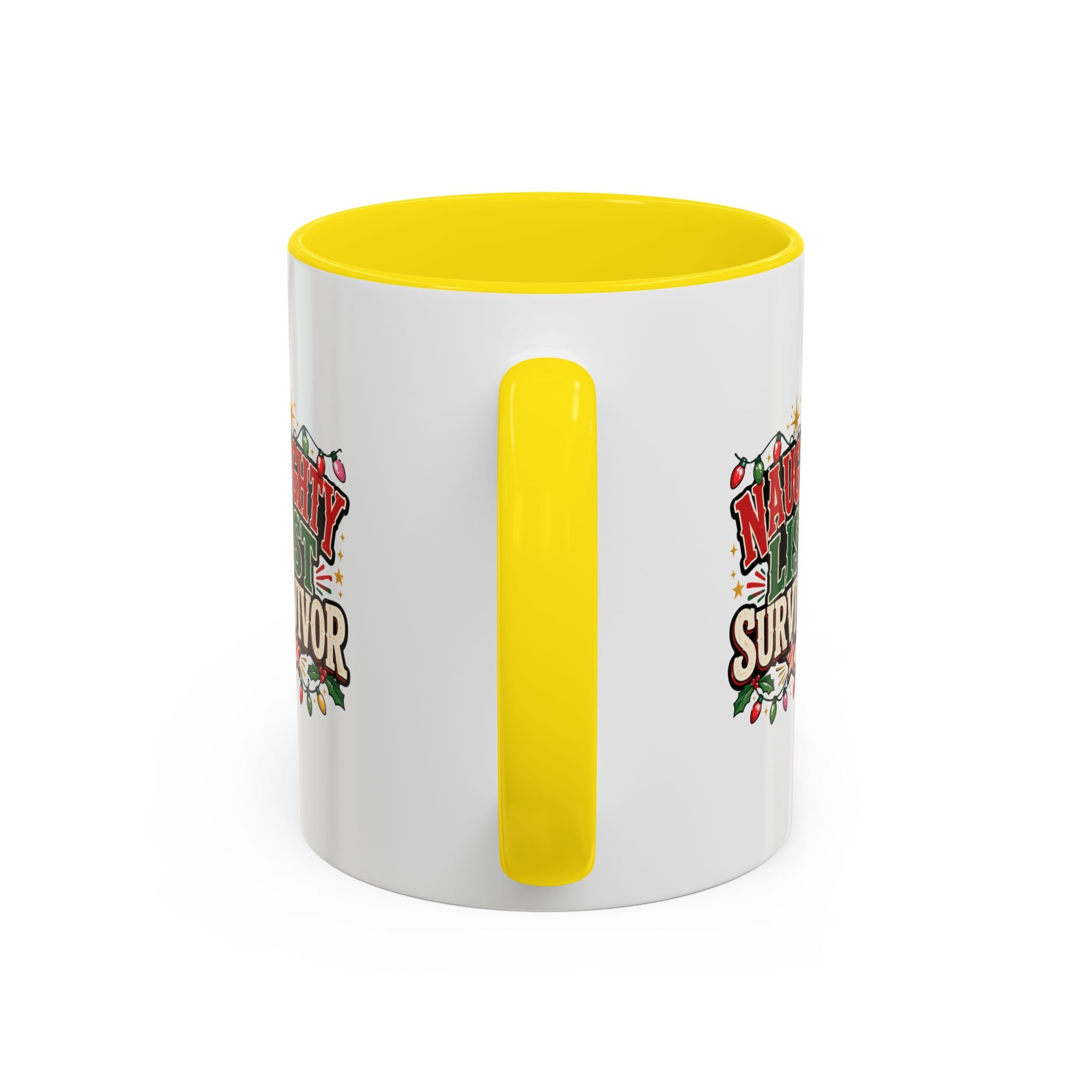 Accent Coffee Mug Naughty List Survivor