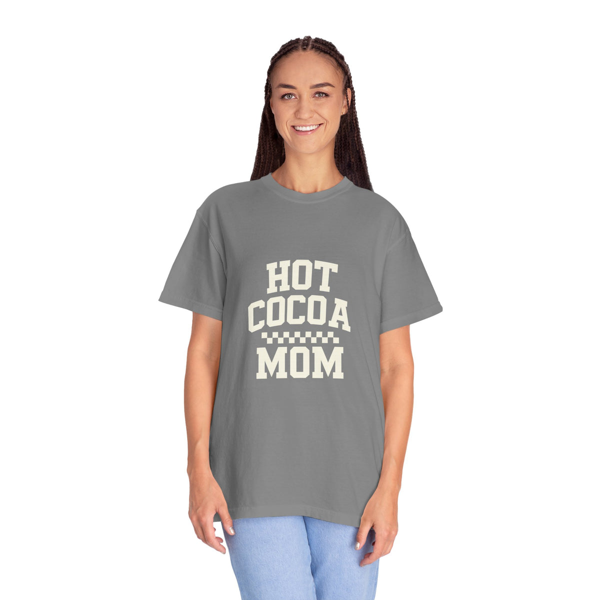 Hot Cocoa Mom T-Shirt — Cozy Holiday Mom Gift - Trending Now - October 2026