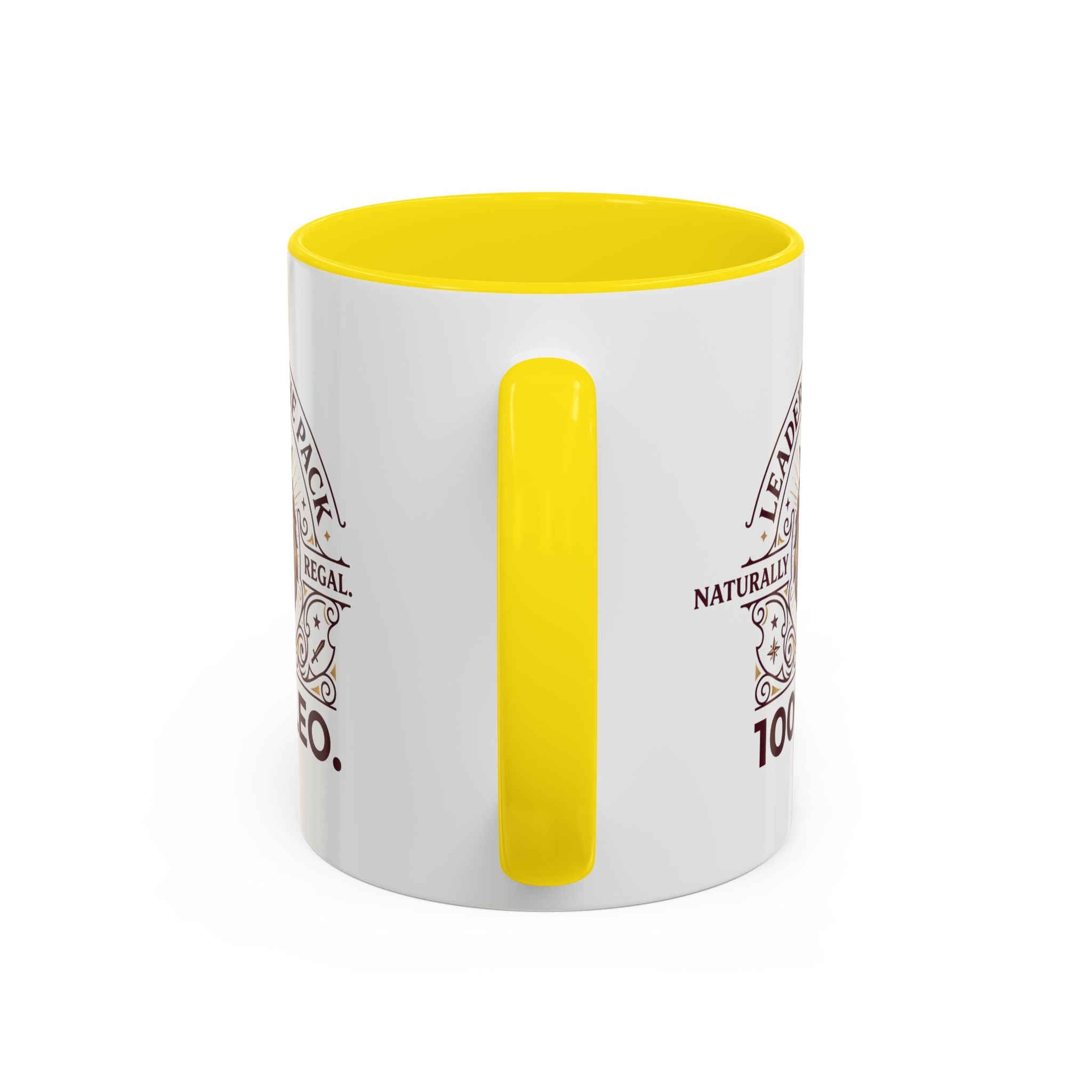 Leo Coffee Mug — 'Leader of the Pack' 100% Leo Zodiac Accent Mug