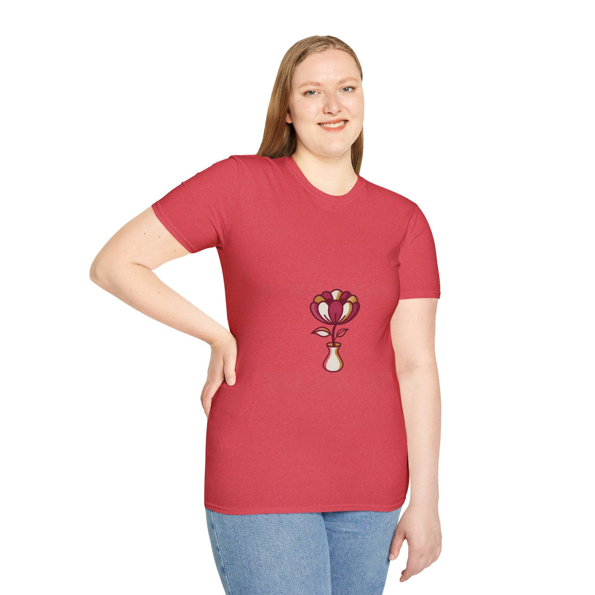 Floral Vase T-Shirt — Boho Retro Flower Graphic Tee - Trending Now - September 2026