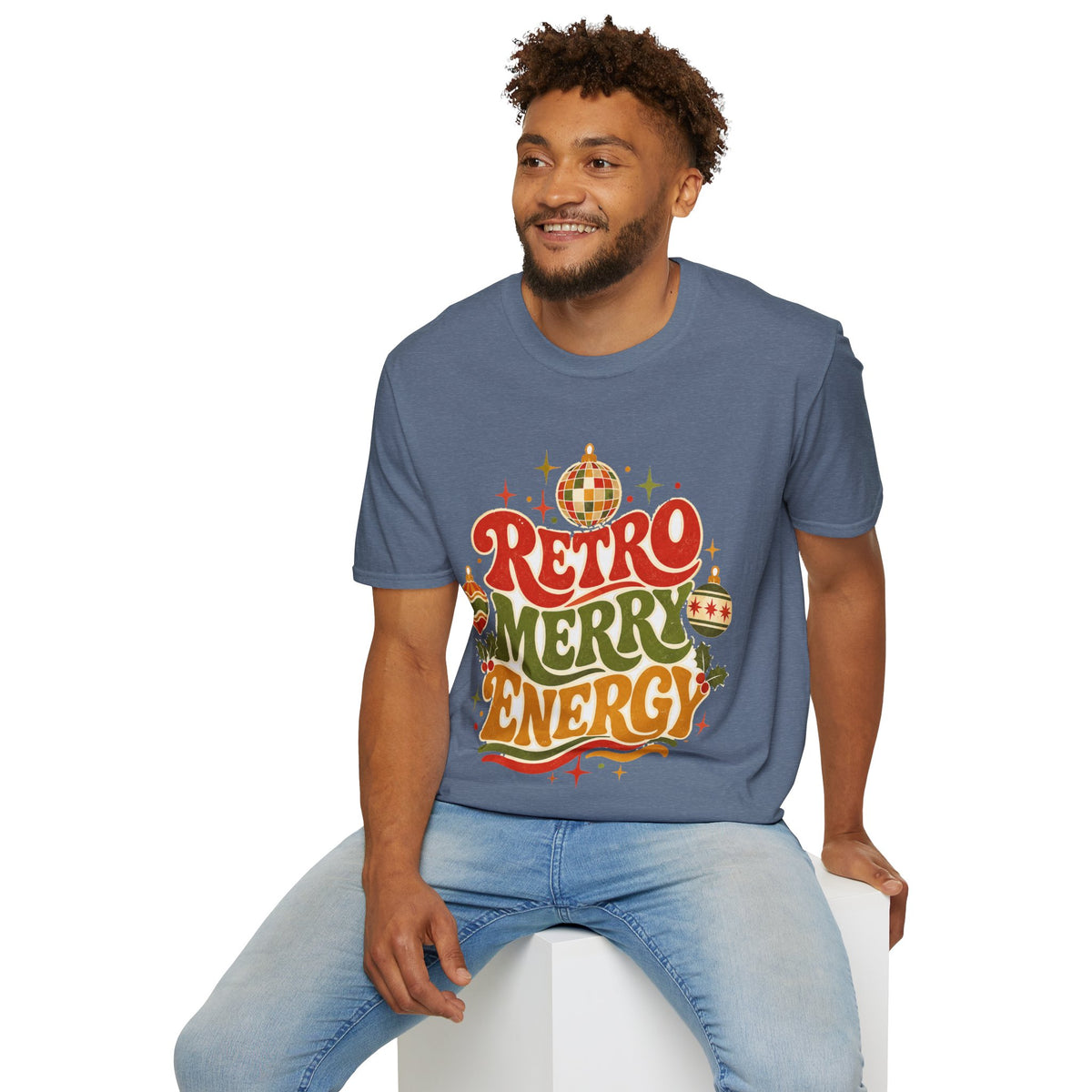 Retro Merry Energy T-Shirt