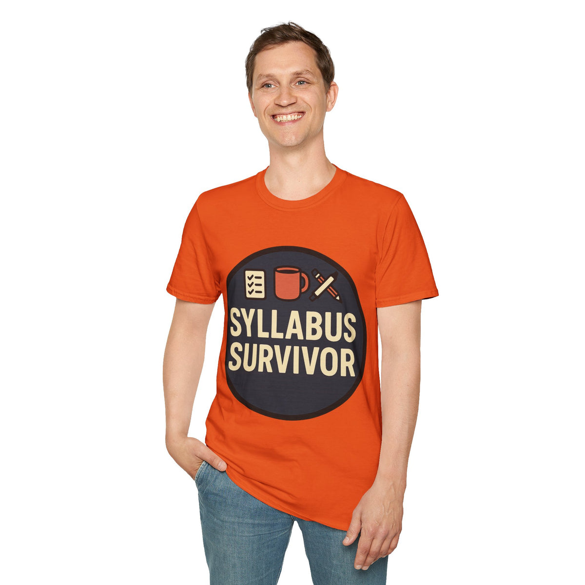 Syllabus Survivor T-Shirt — Funny Teacher/Student Back-to-School Tee - Trending Now - August 2026