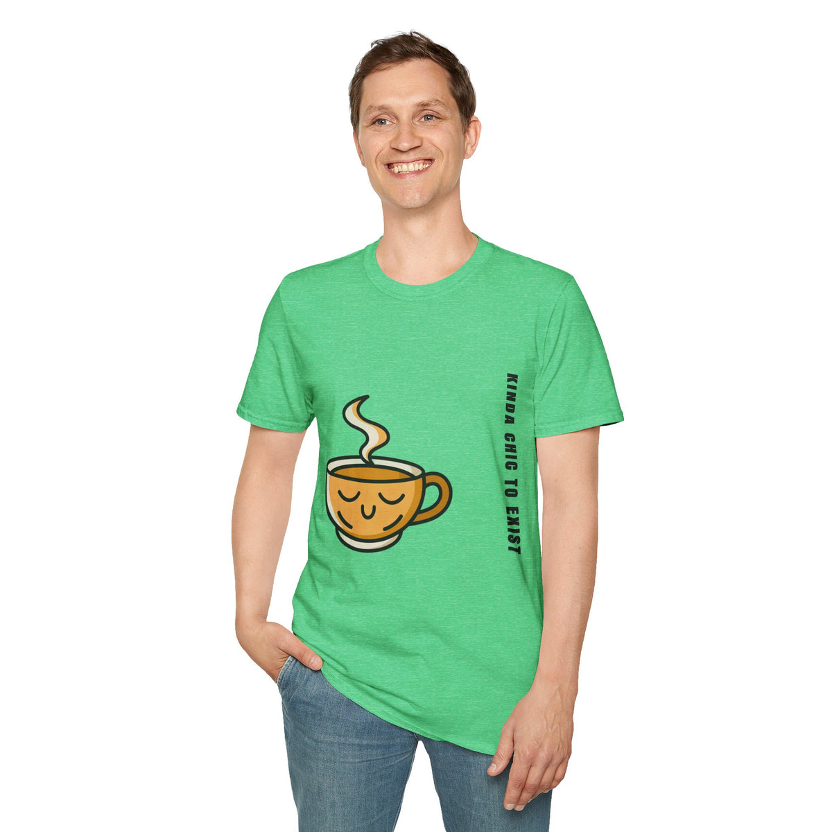Coffee Cup T-Shirt — Cute Steaming Mug Graphic Tee - Trending Now - September 2026