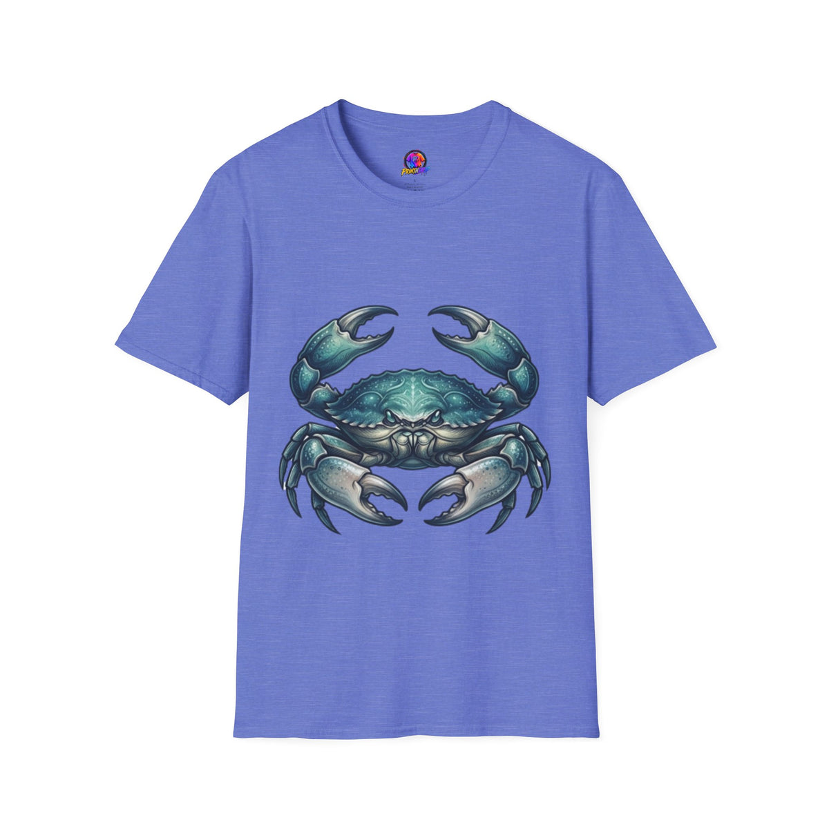 Crab Graphic T-Shirt — Coastal Sea Creature Tee