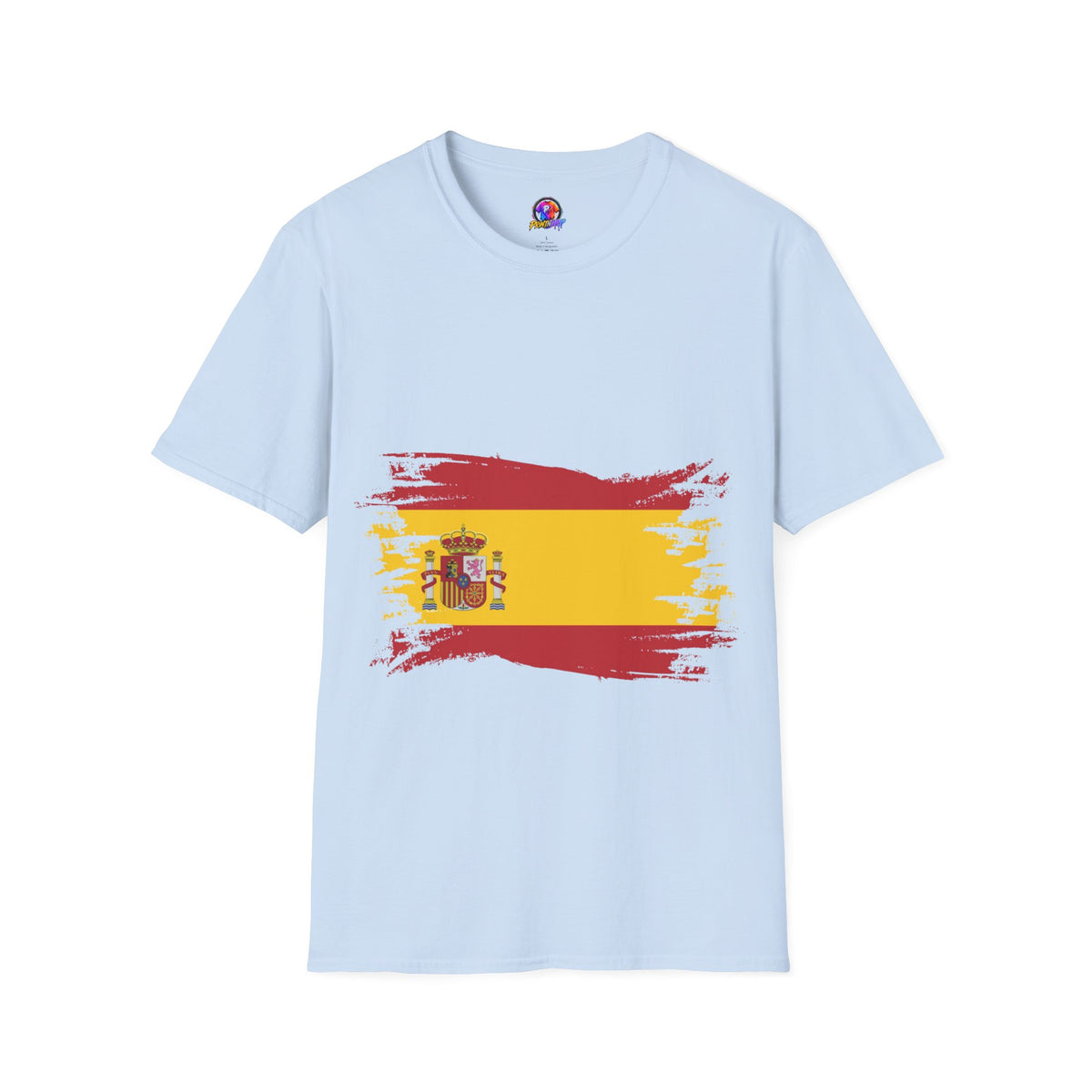Spain Flag T-Shirt — Distressed Spanish Flag Graphic Tee
