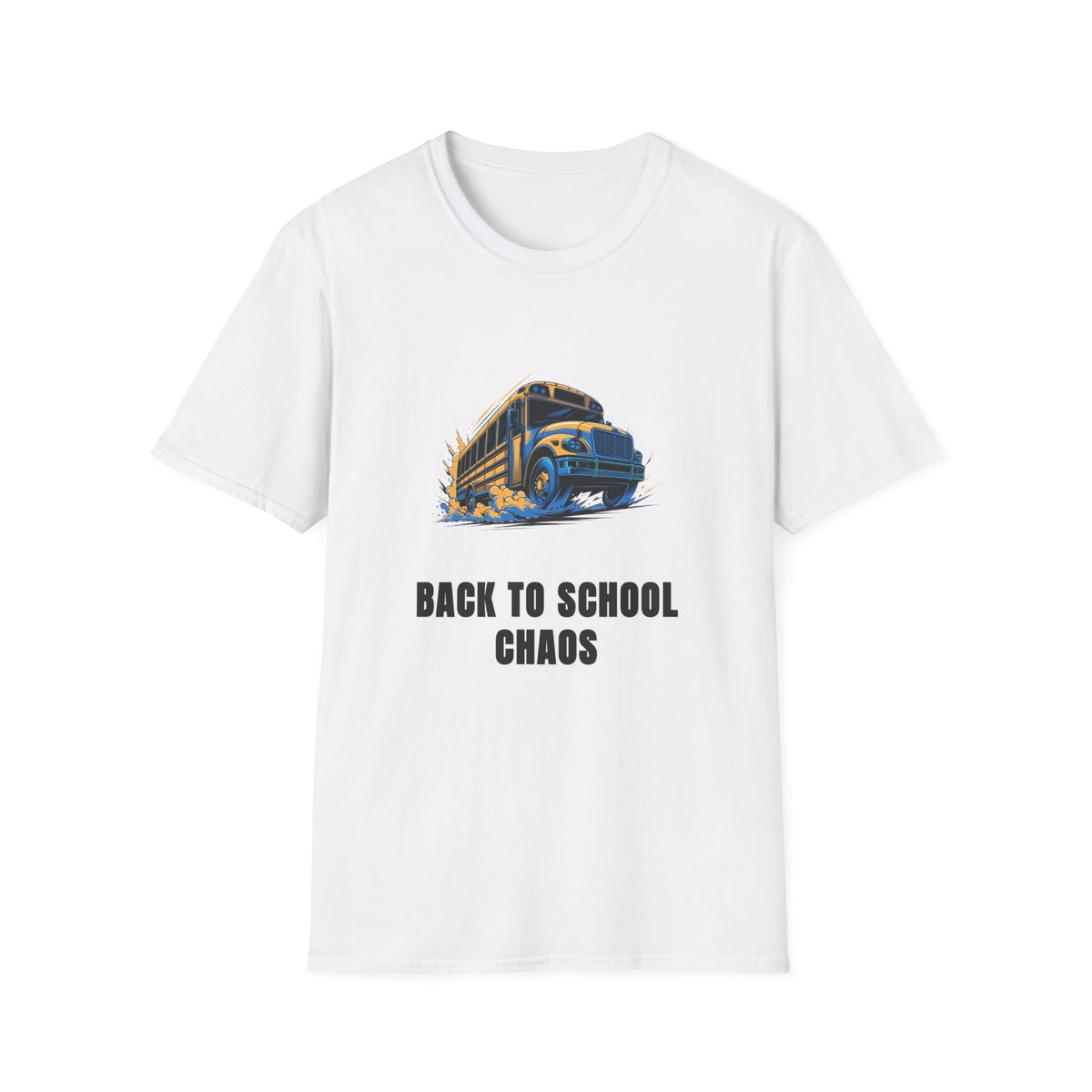 Back to School Chaos T-Shirt — Graphic School Bus Tee - Trending Now - August 2026