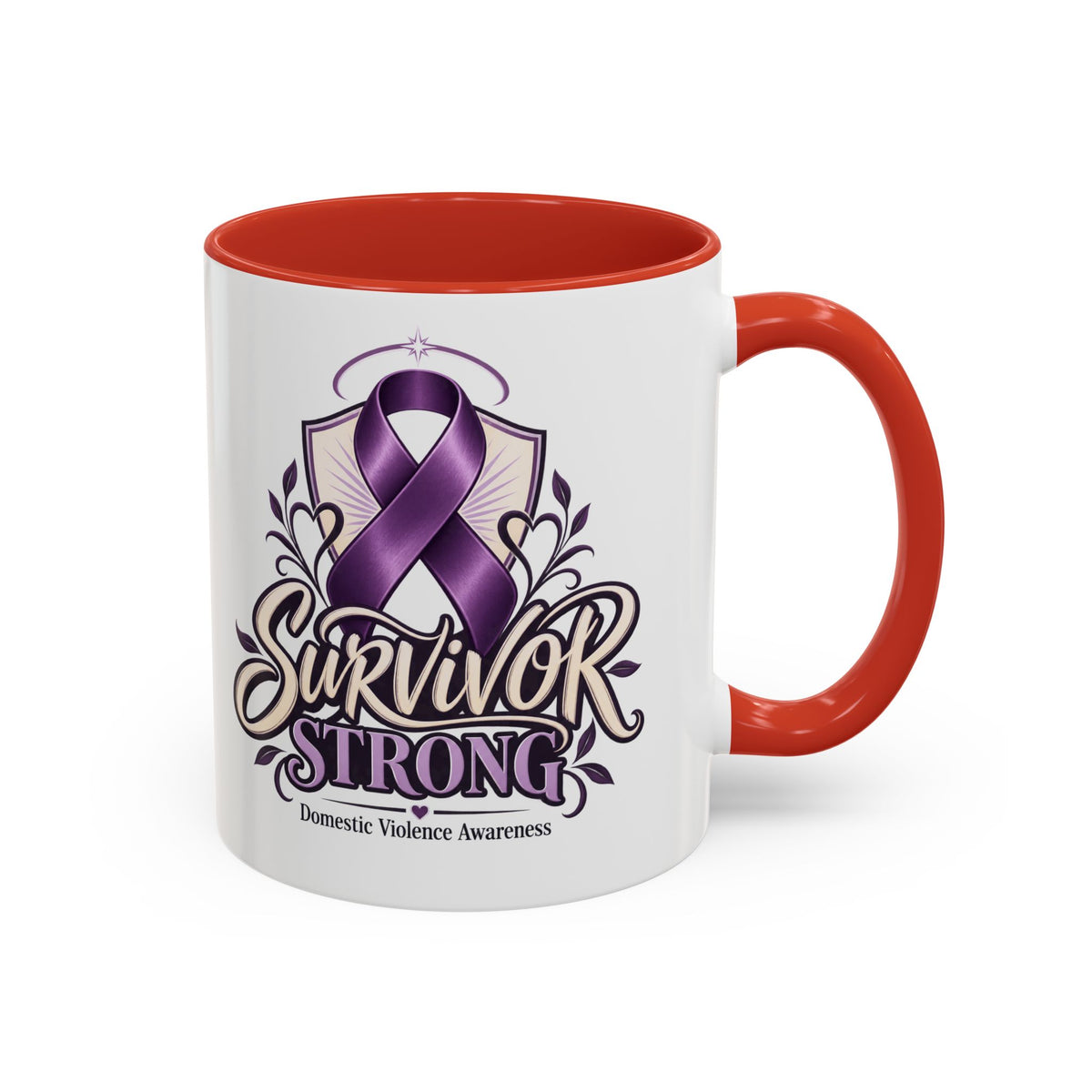Domestic Violence Awareness Survivor Strong Coffee Mug