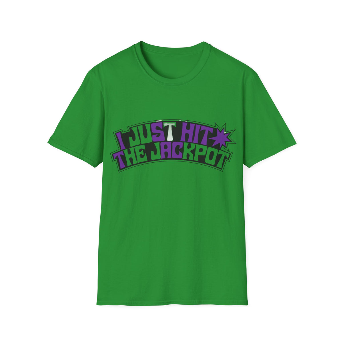 Just Hit the Jackpot T-Shirt — Retro Casino Graphic Tee - Trending Now - August 2026