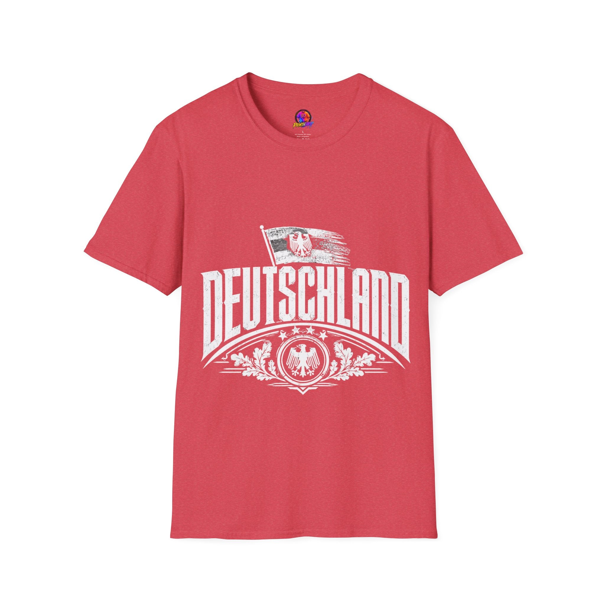 Germany Deutschland T-Shirt — Vintage German Crest Soccer Fan Tee